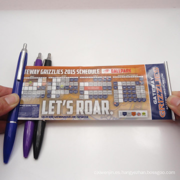 Pluma de Banner promocional Advertisting, saca calendario bandera Pen (XL-9116)